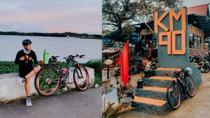 This travel junkie started biking to cure his wanderlust during the pandemic
