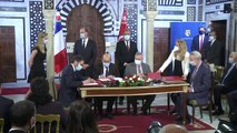 TUNUS - Tunus ve Fransa arasında 7 işbirliği anlaşması imzalandı (1) - Fransa Başbakanı Castex