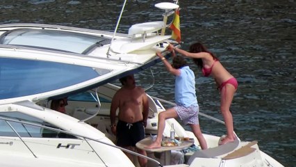 Makoke pasea su nuevo amor por Mallorca