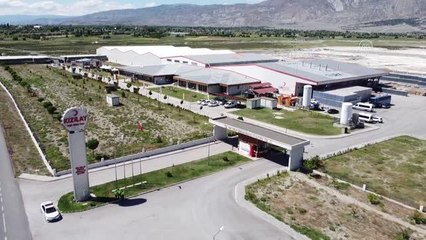 Türk Kızılay Erzincan Mineralli Su İşletmesi'nde yeni üretim hattı açılarak kapasite artırıldı