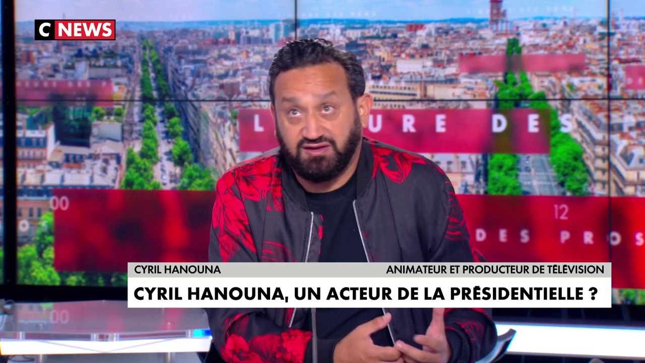 Cyril Hanouna : «Il y a certaines idées du Rassemblent National que je ne cautionne pas du tout […] Je n’arrive pas à stigmatiser les électeurs du RN, une partie d’entre eux sont des déçus de tous les autres partis»