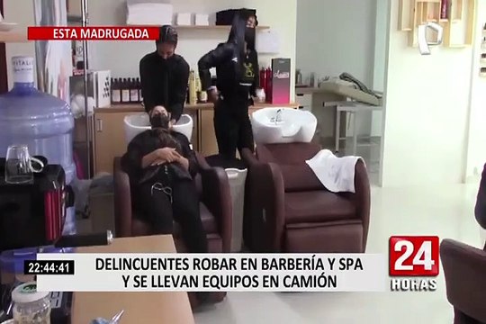Los Olivos: ladrones ingresaron a spa y barbería y se llevaron objetos valorizados en S/ 10 mil