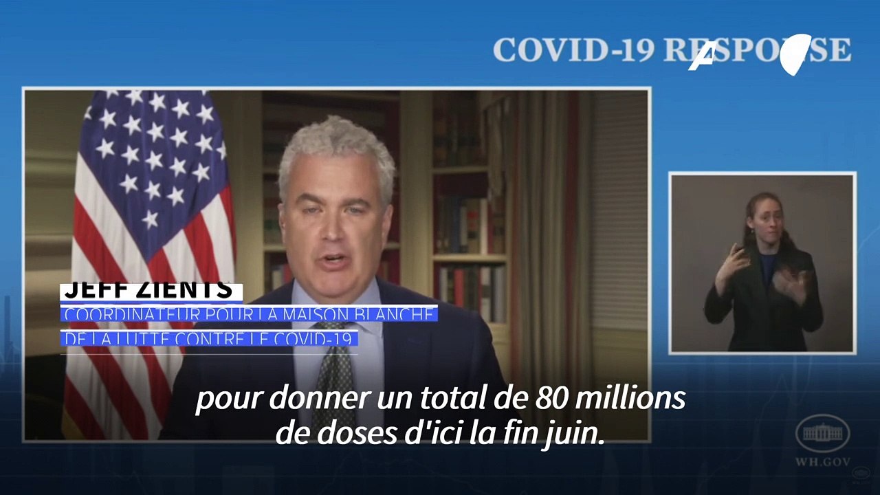 Les Etats-Unis s'engagent à donner 80 millions de doses de vaccins à l'étranger
