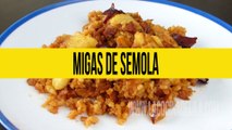 Cómo hacer migas de sémola ✅
