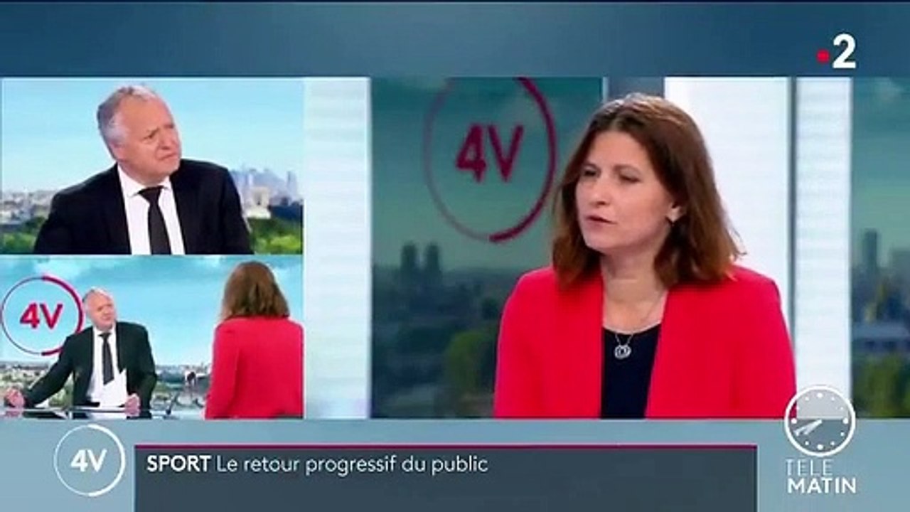 Football - La ministre déléguée aux Sports Roxana Maracineanu confirme l’installation de fan-zones en France pour l’Euro - VIDEO