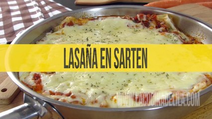 Como hacer lasaña en sartén
