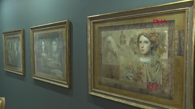 İSTANBUL-BOSNA HERSEKLİ RESSAM MERSAD BERBER'İN ESERLERİ, ÇAĞDAŞ SANAT FUARI'NDA SANATSEVERLERLE BULUŞTU