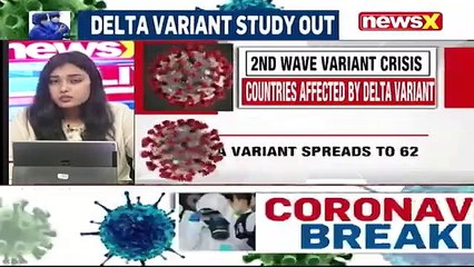 Delta Variant Behind India's 2nd Wave 50% More Infectious Than Alpha NewsX