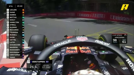 فيرشتابن يبدأ لفته بالتجارب الحرة الأولى في باكو