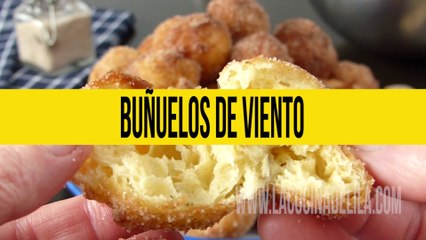 Cómo hacer buñuelos de viento ✅