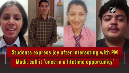 Students express joy after interacting with PM Modi, call it ‘once in a lifetime opportunity’