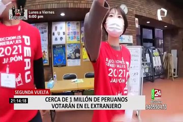 Segunda vuelta: cerca de 1 millón de peruanos votarán en el extranjero