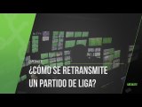 ¿Cómo se retransmite un partido de LaLiga?