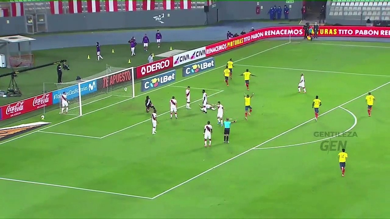 Goles resumen Perú vs Colombia