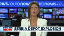 Huge explosions rock Serbia munitions factory, forcing evacuation