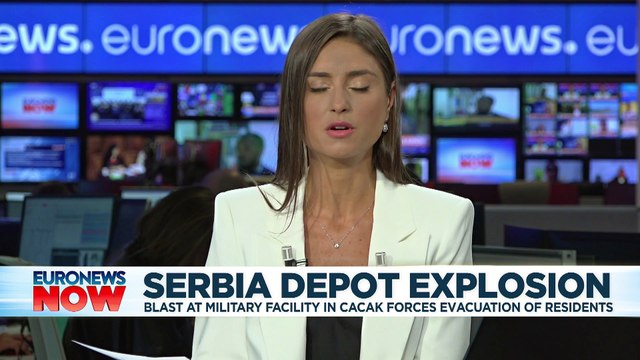 Huge explosions rock Serbia munitions factory, forcing evacuation