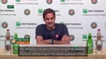 Roland-Garros - Federer raconte son accrochage avec l'arbitre