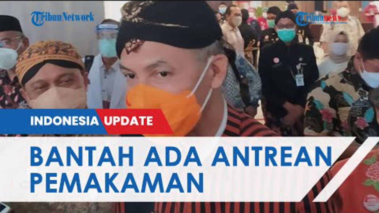 Kasus Covid 19 di Kudus Alami Lonjakan Tajam, Ganjar Pranowo Bantah Adanya Penumpukan Pemakaman