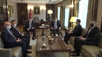 Dışişleri Bakanı Çavuşoğlu, Bulgaristan Hak ve Özgürlükler ??Hareketi'nin Genel Başkanı  ??Karadayı'yı kabul etti