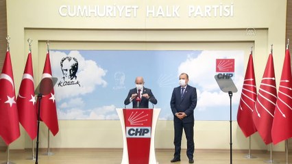 ANKARA - CHP'li Öztunç - Marmara Denizi'ndeki müsilaj sorunu