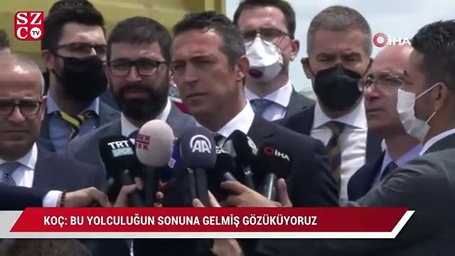 Ali Koç: Bu yolculuğun sonuna gelmiş gibi gözüküyoruz