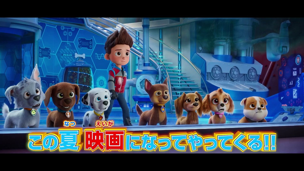 映画『パウ・パトロール ザ・ムービー』特報 動画 Dailymotion