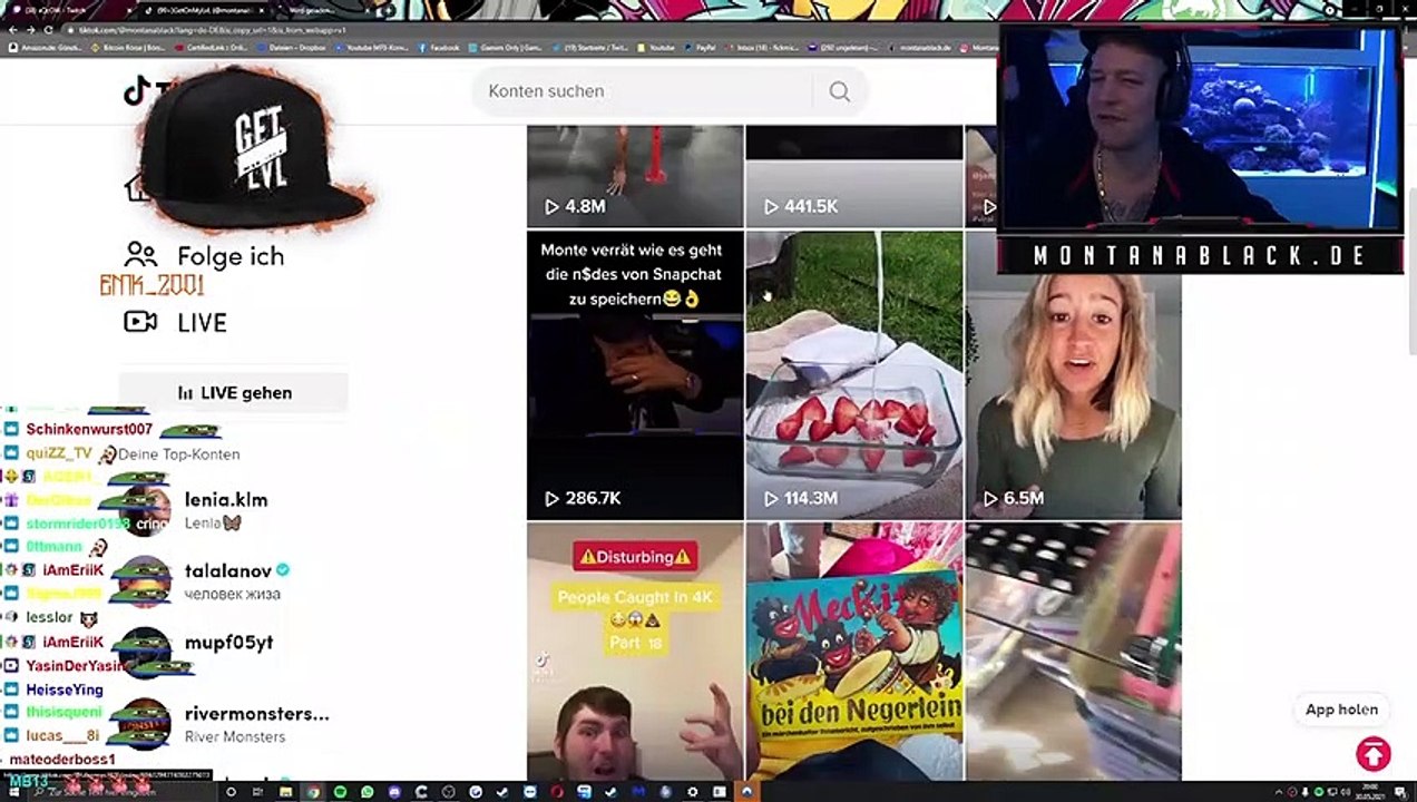 MontanaBlack REAKTION auf LUSTIGE TIKTOK Clips!