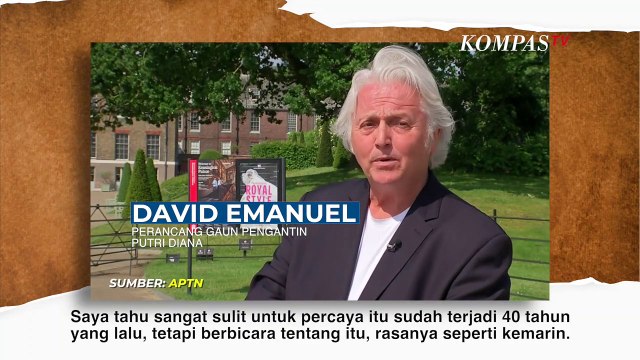 Fakta unik Pameran Gaun Pengantin Putri Diana di Istana Kensington, London