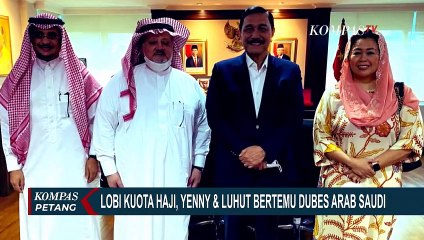 Lobi Kuota Haji, Yenny Wahid dan Luhut Bertemu Dubes Arab Saudi