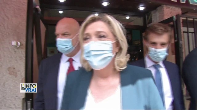 Marine Le Pen veut rétablir l'autorité de l'Etat
