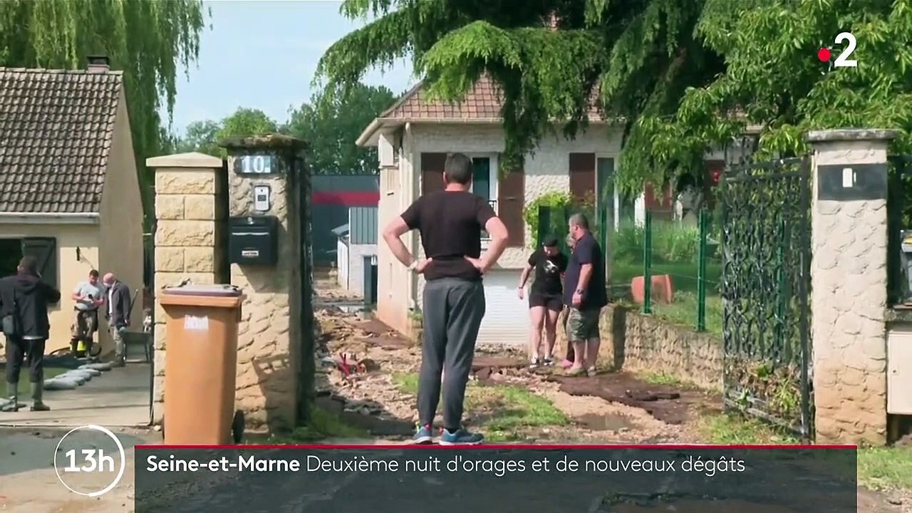 Seine-et-Marne : de nouveaux dégâts après une deuxième nuit d'orage
