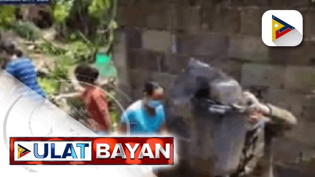 2 patay matapos malunod sa rumaragasang tubig sa Calubihan, Leyte dahil sa bagyong #DantePH; 3 nawawala kasama ang isang bata