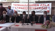 BALIKESİR - CHP Genel Başkan Yardımcısı Oğuz Kaan Salıcı, Balıkesir'de konuştu