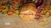 Bread Vs Rubber Bands | Latest Experiment Challenge Video | Ideas Therapy