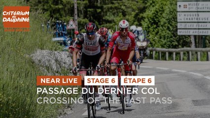 #Dauphiné 2021- Étape 6 / Stage 6 - Dernier passage de col / Crossing of the last pass