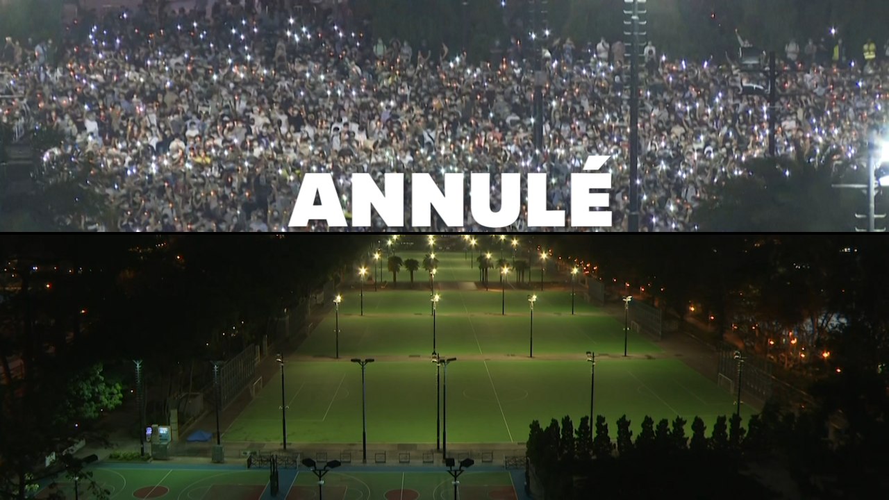 Tiananmen: ce parc hongkongais était vide pour la première fois en 32 ans et c'est un triste symbole