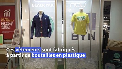De bouteille en plastique à vêtement: le recyclage se développe en Corée du Sud