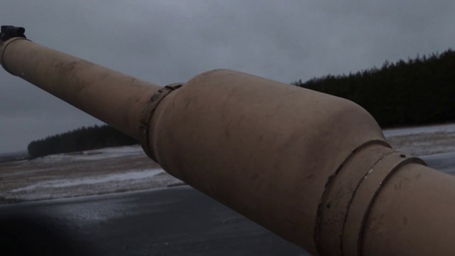 Zeroing the Weapons Systems on US M1 Abrams Tanks