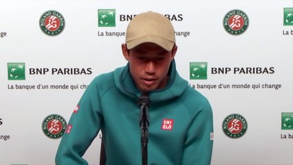 Roland-Garros 2021 - Kei Nishikori : "Yeah, I'm kind of excited to play against Alexander Zverev"