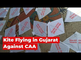 Police in Ahmedabad Stop Students Flying Kites With Anti-CAA Slogans Written on It | The Wire