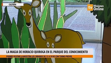 La magia de Horacio Quiroga en el Parque del Conocimiento