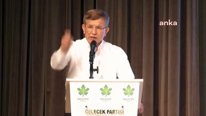 Gelecek Partisi Lideri Davutoğlu: “Dünyanın en pahalı mülakatı oldu”