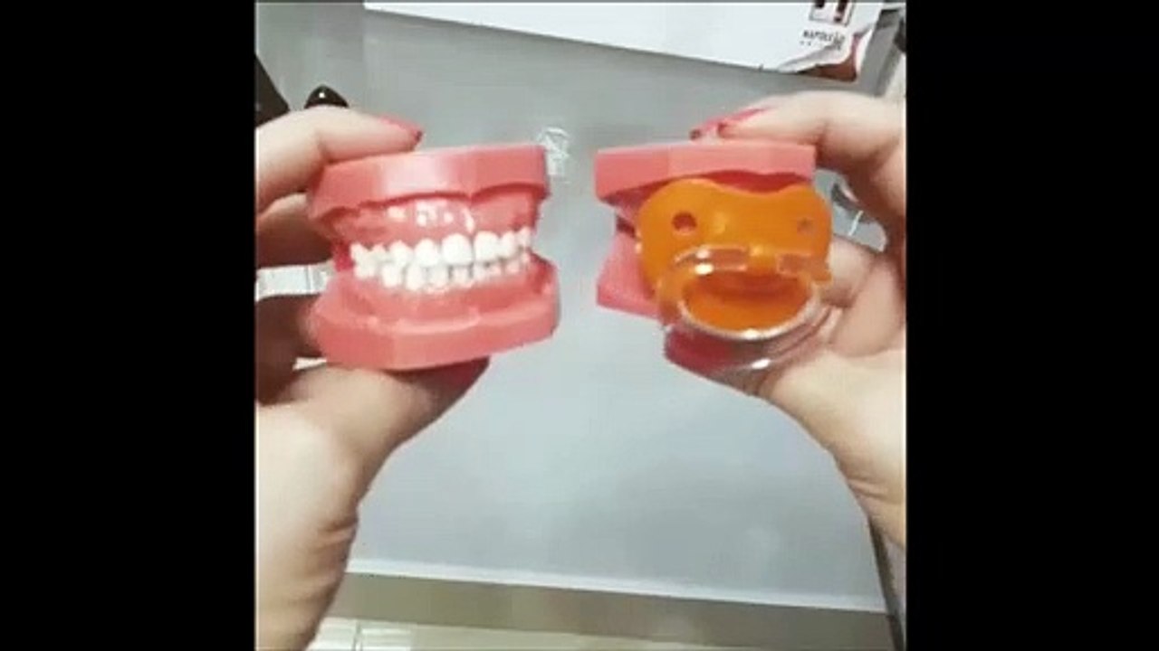 Les effets de la tétine sur la dentition d'un enfant