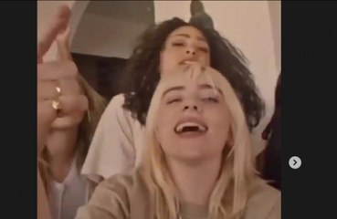 Billie Eilish strips off for her new music video