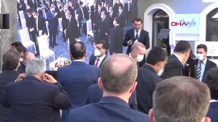 ZONGULDAK ERDOĞAN, MASKE FABRİKASININ AÇILIŞINI YAPTI