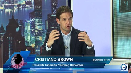 Cristiano Brown: Sánchez no tiene voluntad de cambiar y beneficiar la economía, con las medidas que toman se les cae la careta