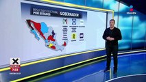 Mapa electoral: ¿Qué partidos gobiernan actualmente los estados de México? | Noticias con Paco Zea