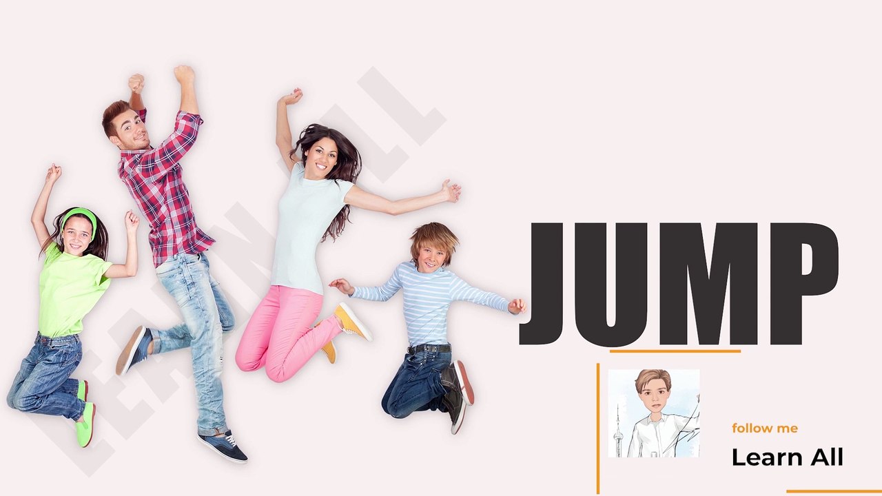 ACTION VERBS for kids