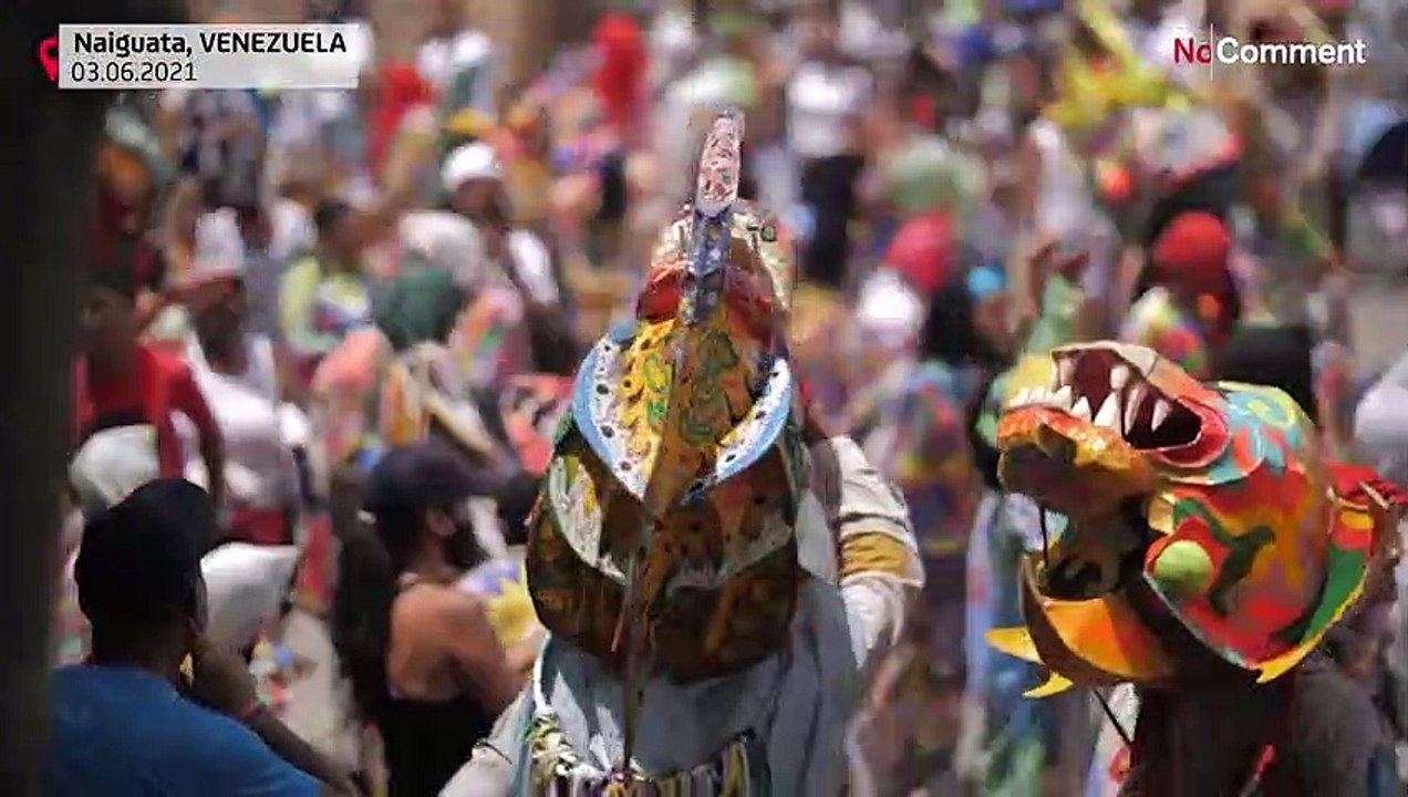 „Tanzende Teufel' beten für ein Ende der Krise in Venezuela