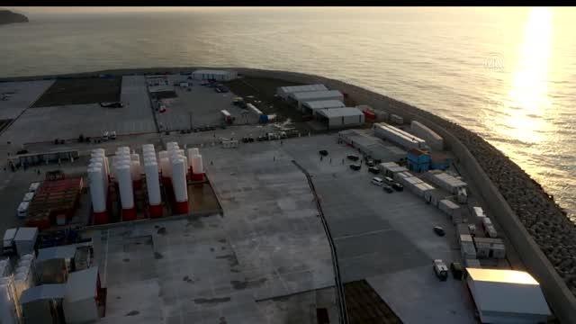 Son dakika haberleri... ZONGULDAK - Bakan Dönmez, Filyos Limanı Açılışı ve Doğalgaz İşleme Tesisleri Temel Atma Töreni nde konuştu